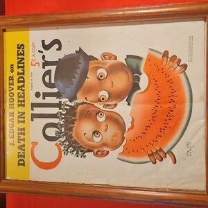 Very Rare Original 1938 Colliers Magazine